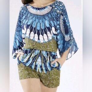 BCBGMaxazria Caiti Kimono Romper